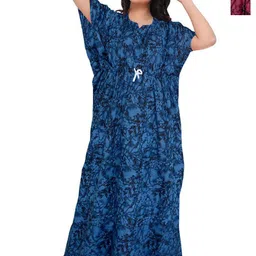PR PINK ROYAL Printed Maxi Nightdress-picture-10