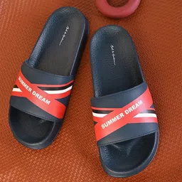 Mast & Harbour Men Colourblocked Sliders-picture-21