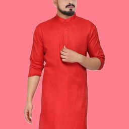 ANUJ FASHION Men Blended A-Line Kurtas-picture-37