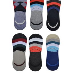 VOICI Unisex Pack of 6 No-Show Socks-image-94