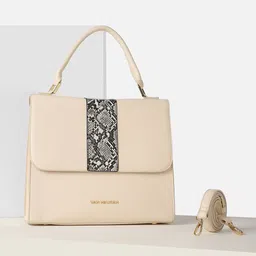 Van Heusen Woman Abstract Printed Structured Satchel Bag-16