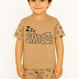 BAESD Boys Printed Pure Cotton T-Shirt & Shorts Clothing Set-image-92