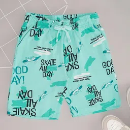 Pantaloons Junior Boys Conversational Printed Pure Cotton Regular Shorts-18