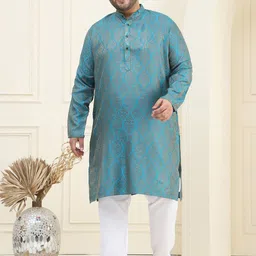 SOJANYA PLUS Men Regular Kurta with Pyjamas image 1
