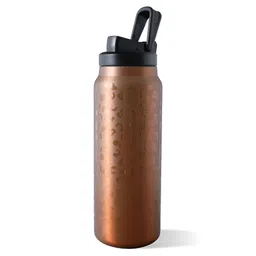 The Better Home Gold-Toned Single Stainless Steel Water Bottle-38