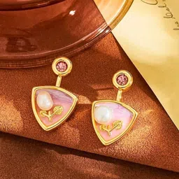 DressBerry Contemporary Drop Earrings-28