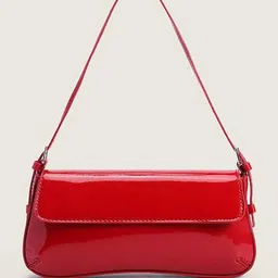 CORSICA Women Solid Baguette Shoulder Bag-9