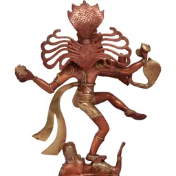 Exotic India Copper-Toned Religious Figurine Showpiece-image-38
