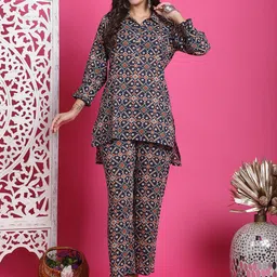 Roly Poly Printed Pure Cotton Top With Trouser Co-Ords-image-89