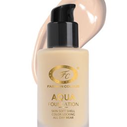 Fashion Colour Aqua Color Locking All Day Wear Foundation - 30 ml - Rose Ivory 02-image-34