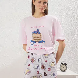 Trendyol Printed Night suit-image-10