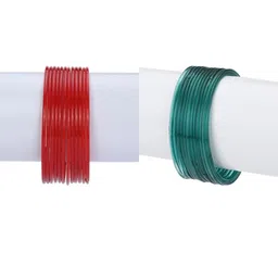 SOMIL Red Alloy Bangle-11
