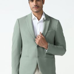 Blackberrys Notched Lapel Long Sleeve Single Breasted Blazer-image-81