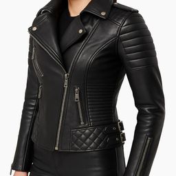NOORA Women Leather Leather Jacket-picture-43