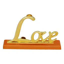 INTERNATIONAL GIFT 2 Pcs Red Artificial Rose With Love Stand image 3