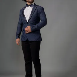 sven suits Self Design Single-Breasted Two-Piece Suit-picture-4