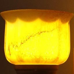 Somil Premium Designer Glass Wall / Night Lamp Elegant & Stylish Dcor Accent for Modern Interiors, color- Yellow, Size- 20 X 25 X 17.5 CM-image-62