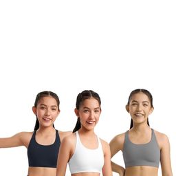 Girls Beginners Non Padded Teenager Full Coverage Cotton Bra-90