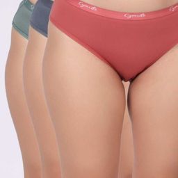cymrite Pack of 3 Women Hipster Multicolor Panty-picture-19