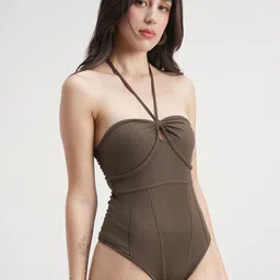 ESPYR By Tokyo Talkies Halter Neck Bodysuit-image-47