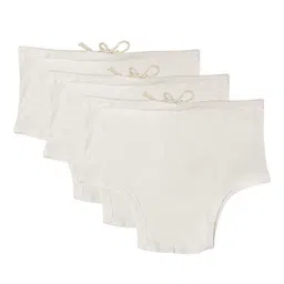 UNDERLOOP Pack Of 3 Cotton Basic briefs jangmustt3-85-WHITE-picture-37