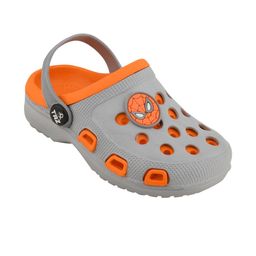 TRZ Kids-Unisex Orange Rubber Clogs-image-7