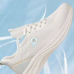 Calcetto Men Mesh Running Non-Marking Shoes-5