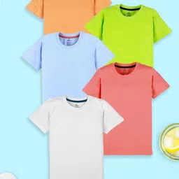 KiddoPanti Boys 5 Pockets T-shirt-image-97