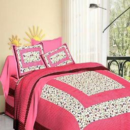 E Elma Unisex Pink Bedsheets-image-37