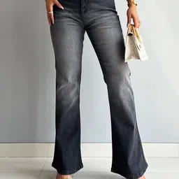 Off Duty India Women Midnight Ash Bootcut Jeans-image-96