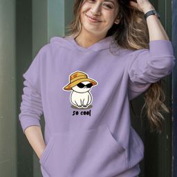 PWTI Women Graphic Printed Hooded Ribbed Sweatshirt-image-96