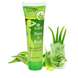 A.D.S Aloevera Face & Body Cleansing Scrub Gel-100g-56