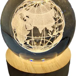 3D Galaxy Crystal Ball Night Light Clear Crystal Table Lantern-picture-15