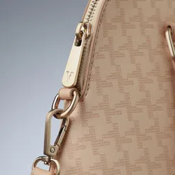 Van Heusen Geometric Printed Structured Handheld Bag image 4