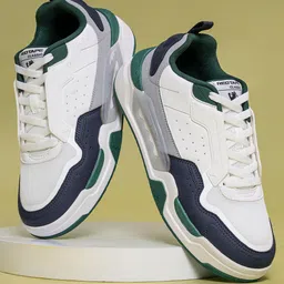 Red Tape Men Colourblocked PU Sneakers-24