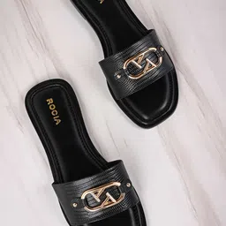 Rocia Women Open Toe Flats-91