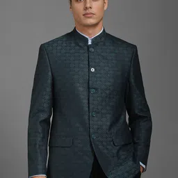 Louis Philippe Printed Formal Blazer-image-13