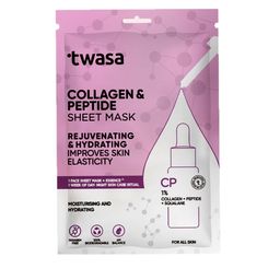 Twasa Collagen & Peptide Sheet Mask - 20 g-1