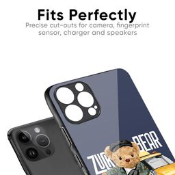 QRIOH Adventurous Bear Printed iPhone 14 Pro Max Back Case image 4