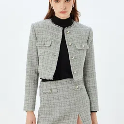 Koton Self-Design Pea-Coat-image-36