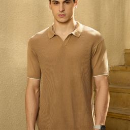 DENNISON Men Polo Collar Stretchex Pockets T-shirt-image-83