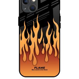 QRIOH Quirky Printed iPhone 13 Mini Back Case Mobile Accessories-image-98