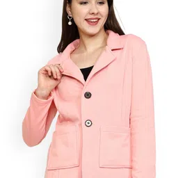 ROARERS Notched Collar Long Sleeves Single Breasted Coat-image-10