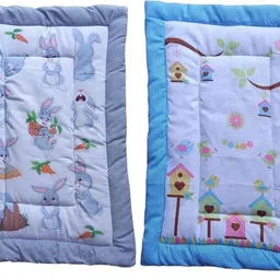goldfinch New Born Baby Mattress, Godadi, Baby Bed Mattress ,Multicolor, Set Of 2-picture-22