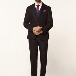 Blackberrys Single-Breasted Slim-Fit Three-Piece Suit-image-89