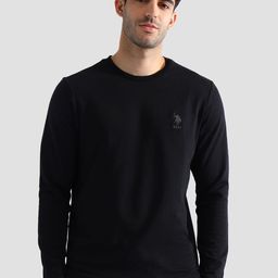 U.S. Polo Assn. Round Neck Cotton Lounge T-Shirt-image-32