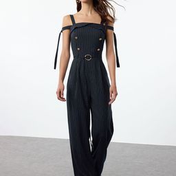 Trendyol Women Striped Basic Jumpsuit-picture-20