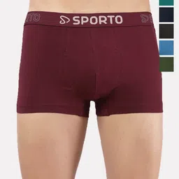 Sporto by Macho Pack Of 6 Assorted Trunks-picture-40