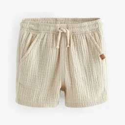 NEXT Infant Boys Textured Pure Cotton Shorts-13
