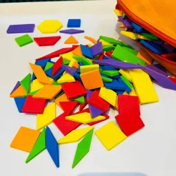 Geometric Shapes Rangometry Kit Educational Toy for Kids-6